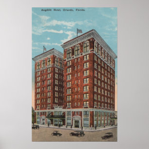 Orlando, Florida - Außenansicht von Angebilt Poster