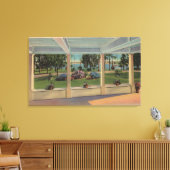 Orlando, Florida - Außenansicht von Florida Leinwanddruck (Insitu (Wohnzimmer))