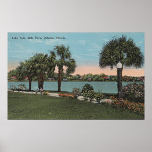 Orlando, Florida - Aussicht auf den Eola- und den Poster