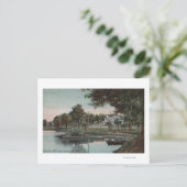 Orlando, Florida - Aussicht auf eine Bucht am See Postkarte (Stehend Vorderseite)