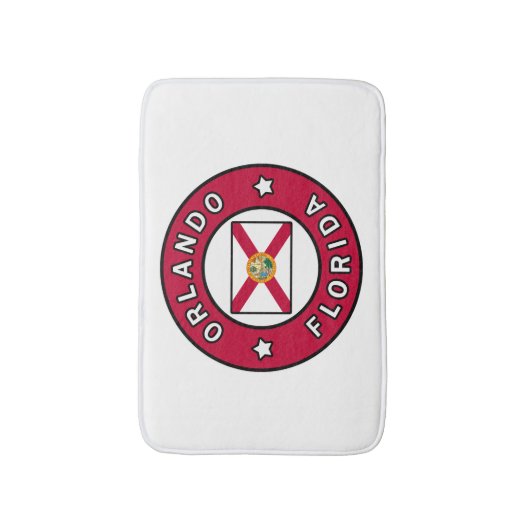 Orlando Florida Badematte (Vorderseite Vertikal)