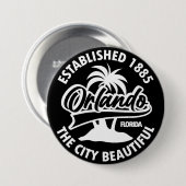 Orlando, Florida Button (Vorne & Hinten)