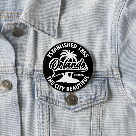 Orlando, Florida Button (Beispiel)