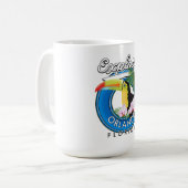 Orlando Florida Entdecken Sie Retro-Logo. Kaffeetasse (Vorderseite Links)