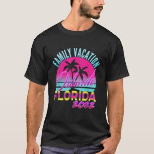 Orlando Florida Familienurlaub 2022 Vintages Match T-Shirt