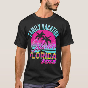 Orlando Florida Familienurlaub 2022 Vintages Match T-Shirt