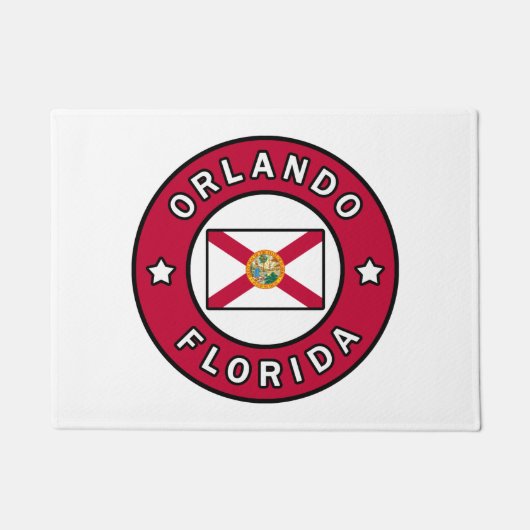 Orlando Florida Fußmatte (Vorderseite)