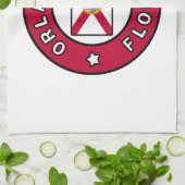 Orlando Florida Geschirrtuch (Gefaltet)