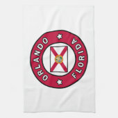 Orlando Florida Geschirrtuch (Vertikal)