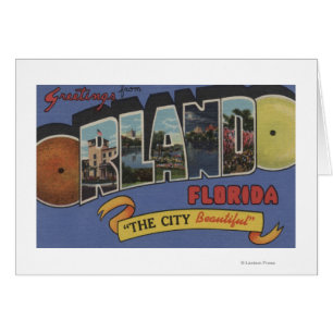 Orlando, Florida - große Buchstabe-Szenen