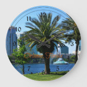 Orlando Florida Große Wanduhr (Vorderseite)