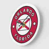 Orlando Florida Große Wanduhr (Winkel)
