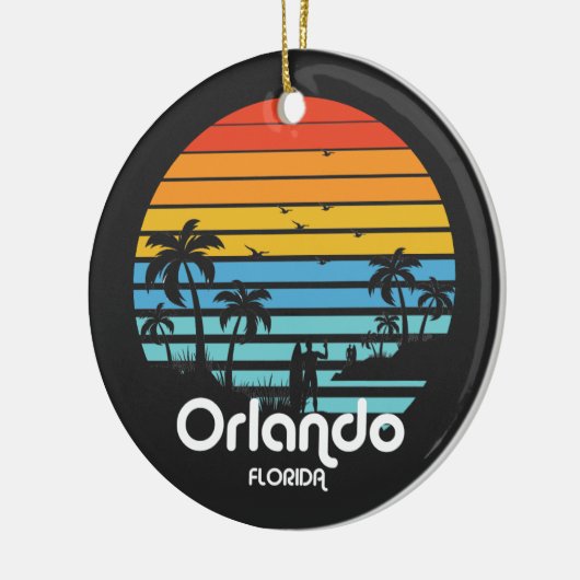 Orlando, Florida Keramik Ornament (Links)