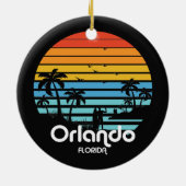 Orlando, Florida Keramik Ornament (Hinten)