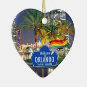 Orlando FLORIDA Keramik Ornament (Rechts)