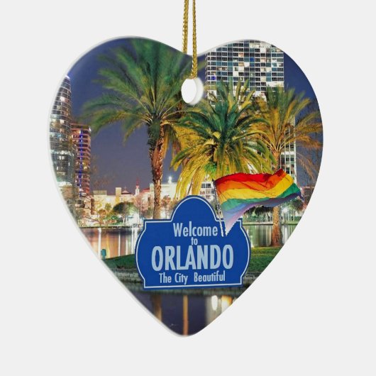 Orlando FLORIDA Keramik Ornament (Rechts)