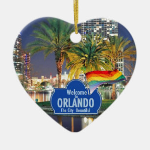 Orlando FLORIDA Keramik Ornament