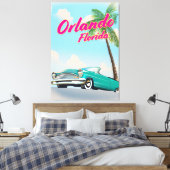 Orlando Florida Leinwanddruck (Insitu (Schlafzimmer))