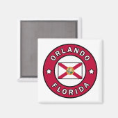 Orlando Florida Magnet (Vorderseite/Rückseite)