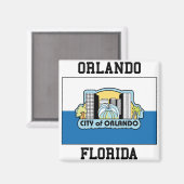 Orlando Florida Magnet (Vorderseite/Rückseite)