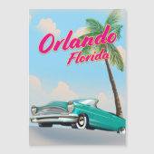 Orlando Florida Magnetkarte (Vorderseite)