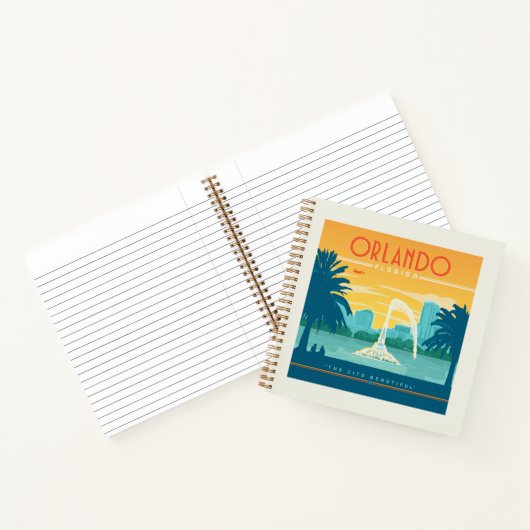 Orlando Florida Notizblock (Innenseite)