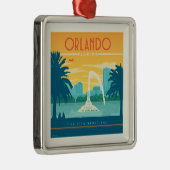 Orlando Florida Ornament Aus Metall (Rechts)