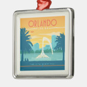 Orlando Florida Ornament Aus Metall (Links)
