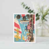 Orlando Florida Pop Kunst, Dichtung und Musik Postkarte (Stehend Vorderseite)