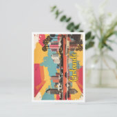 Orlando Florida Pop Kunst, Dichtung und Musik Postkarte (Stehend Vorderseite)