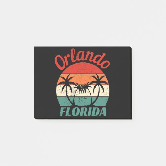 Orlando Florida Post-it Klebezettel (Vorderseite)