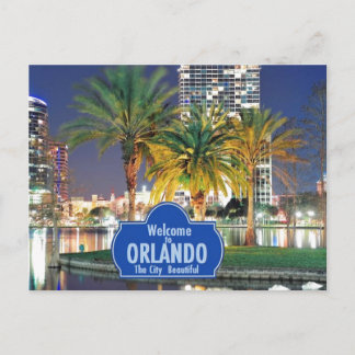 Orlando Florida Postcard Postkarte