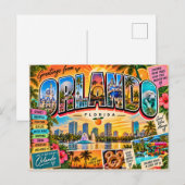 Orlando Florida Postkarte (Vorne/Hinten)
