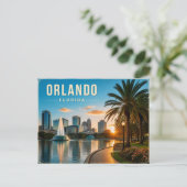 Orlando Florida Postkarte (Stehend Vorderseite)