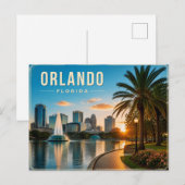 Orlando Florida Postkarte (Vorne/Hinten)