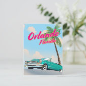 Orlando Florida Postkarte (Stehend Vorderseite)