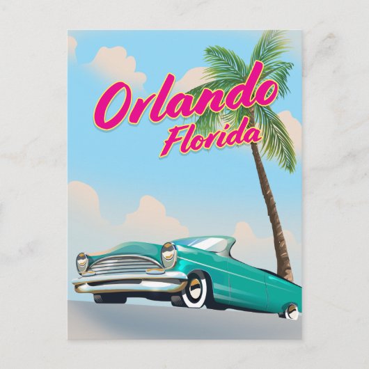 Orlando Florida Postkarte (Vorderseite)