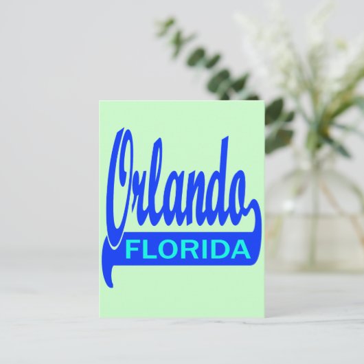 Orlando, Florida Postkarte (Stehend Vorderseite)