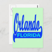 Orlando, Florida Postkarte (Vorne/Hinten)