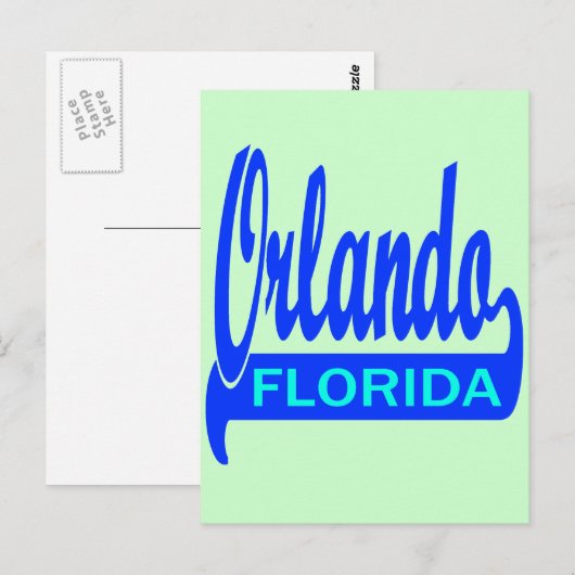 Orlando, Florida Postkarte (Vorne/Hinten)