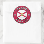 Orlando Florida Runder Aufkleber (Tasche)