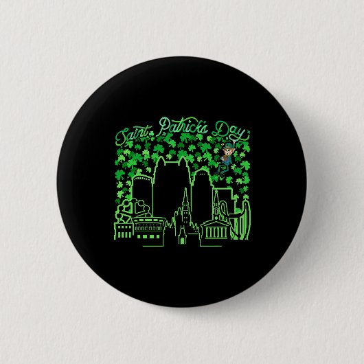Orlando Florida Saint Patrick's Day Button (Vorderseite)