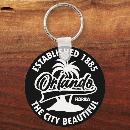 Orlando, Florida Schlüsselanhänger (Rückseite)