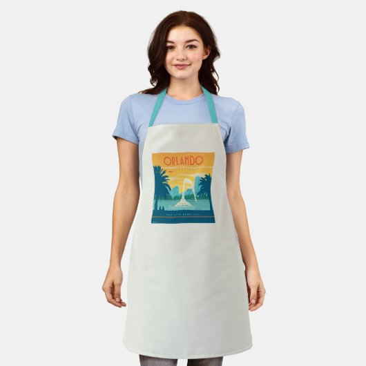 Orlando Florida Schürze (Getragen)