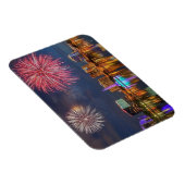 Orlando Florida See Eola Feuerwerk und Brunnen Magnet (Rechte Seite)