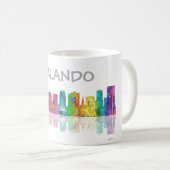 ORLANDO, FLORIDA SKYLINE - trinkende Tasse (VorderseiteRechts)