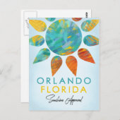 Orlando Florida Sunshine Postkarte (Vorne/Hinten)