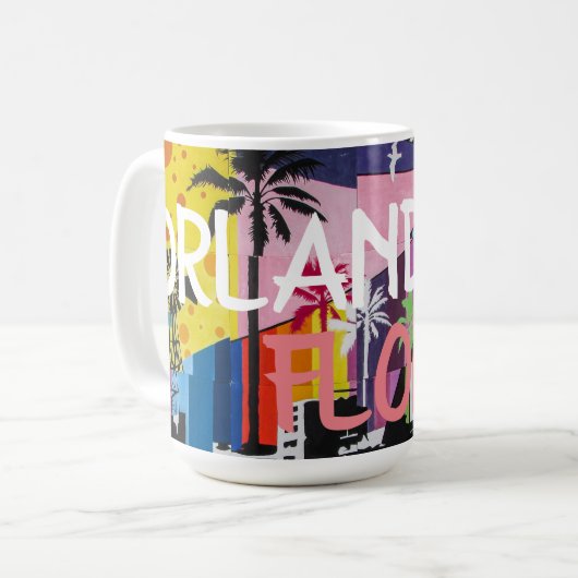 ORLANDO Florida, Tasse des Kaffees (Vorderseite Links)