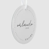 Orlando Florida Travel Vereinte Staaten Einfach Ornament (Vorderseite)