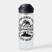 Orlando, Florida Trinkflasche (Rückseite)